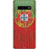 Portuguese Flag Dark Wood Galaxy S10 Plus Skin